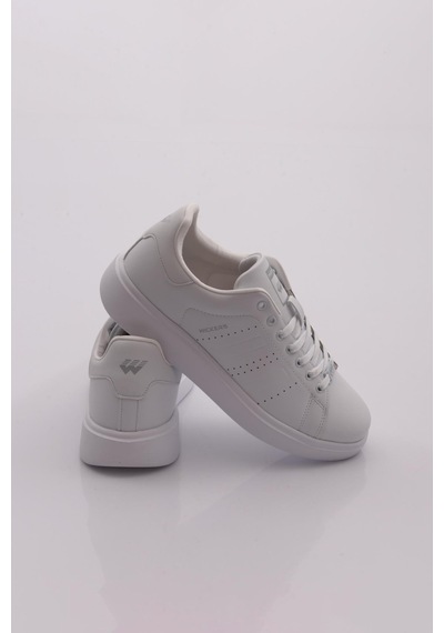 Wickers 0642977m Erkek Spor Ayakkabı Beyaz Gümüş