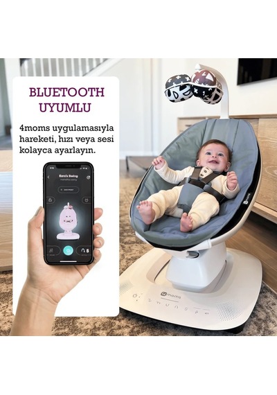 4moms Mamaroo 5.0 Elektrikli Ana Kucağı - Slate Blue