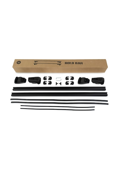 Audi Q5 Ara Atkı Siyah- Bold Bar V2 2 Parça 2008-2016
