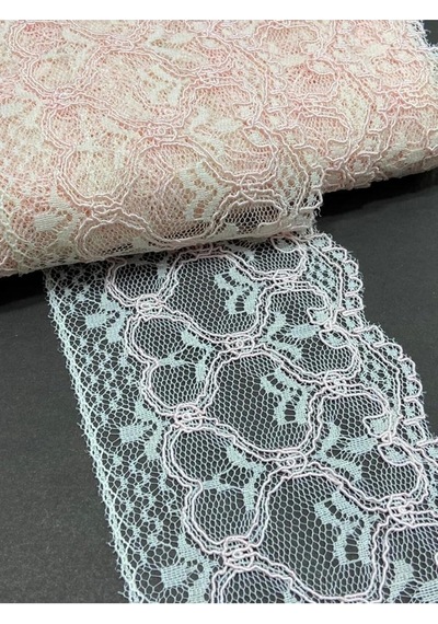 Karan Tuhafiye Dantel/kolberli Dantel / 2 Metre Boyunda / 10 Cm Eninde, Pembe Diğer
