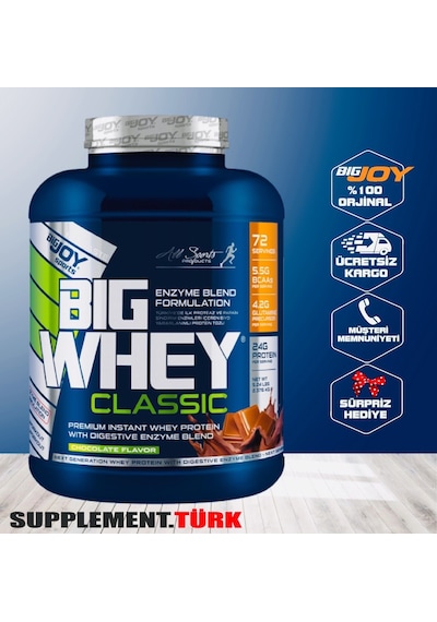 Bigjoy Bigwhey Classic Protein Tozu 2240G Yeni Enzim Formül