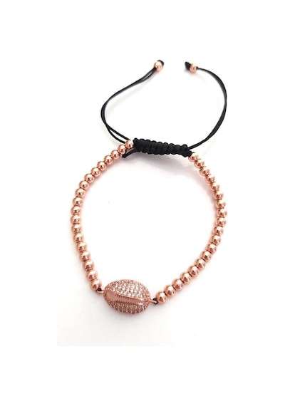 Asansörlü Swarovski Taşlı Bileklik Ayarlanabilir Kadın Rose Gold9 Çok Renkli