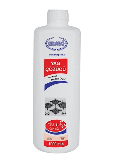 Ersağ Genel Temizlik 2 x 1 L + Yağ Çözücü 2 x 1 L