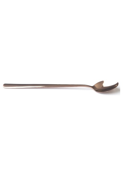 Kokteyl Kaşık Bakır 22 Cm Gümüş