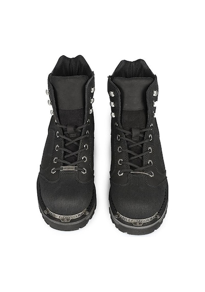 Harley Davidson Harley-davidson 025m100530 Clemente Erkek Bot - Siyah Deri-siyah Deri