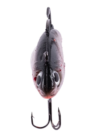 Silikon Yapay Balık - 15g 100mm - Üçlü İğneli - Fishack - Uv Boyalı - Ember