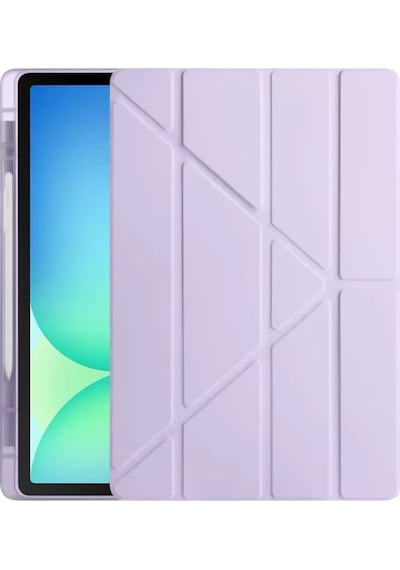 Newface Huawei Honor Pad X9 11.5 Kılıf Kalemlikli Mars Tablet Kılıfı - Lavender