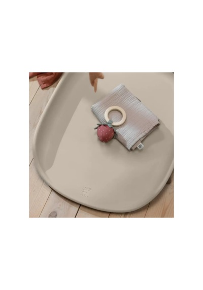 Bebek Alt Değiştirme Matı Sebra Seabreeze Beige Bej Bej