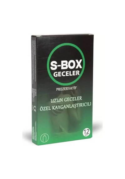 Hubrendy Sh S-box Özel Prezervatif 12'li