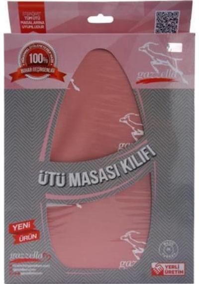 Gazzella Keçeli Pembe Ütü Masası Bezi Kılıf Sy Stx 3285 B