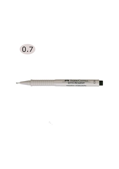 Faber-castell Çizim Kalemi Ecco Pigment 0.7 Mm Siyah 16 67 99