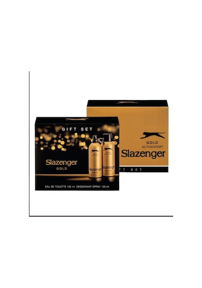 Slazenger Parfüm Gold Edt 125ml + 150ml Erkek Deodorant Kofre Set Diğer