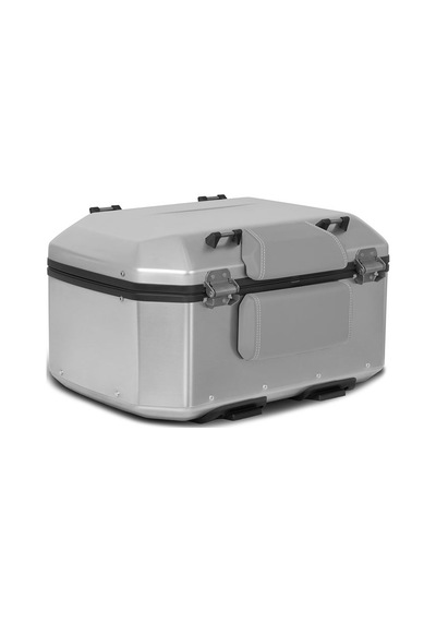 Tr55 Silver Motosiklet Arka Çanta 55 Litre Kapasiteli Top Case Motor Çanta Alüminyum Çok Renkli