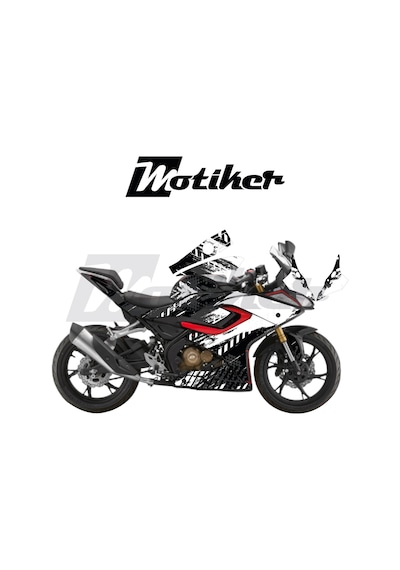Rks Srk 125r Kaplama Motosiklet Sticker Etiket Modeli Racing Spor