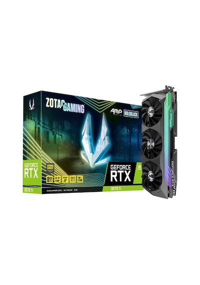 Zotac NVIDIA GeForce RTX 3070 Ti AMP Holo ZT-A30710F-10P 8 GB GDDR6X 256 Bit Ekran Kartı