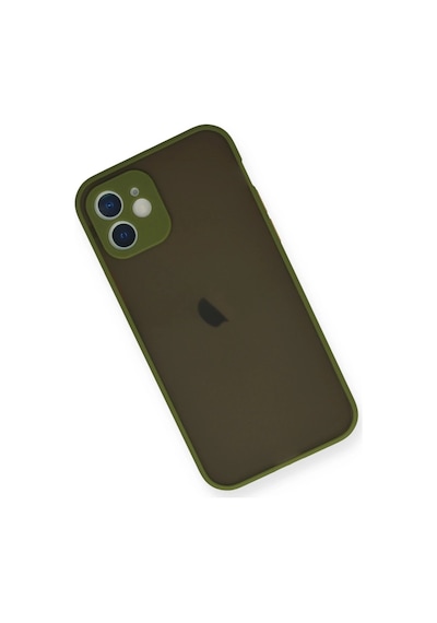Newface Apple iPhone Uyumlu 12 Mini Kılıf Montreal Silikon Kapak - Glblseme - 95 Açık Yeşil