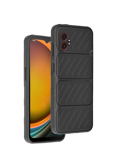 Samsung Samsung Galaxy Uyumlu Xcover 7 Pro Auto Focus Karbon Kapak - Siyah Çr