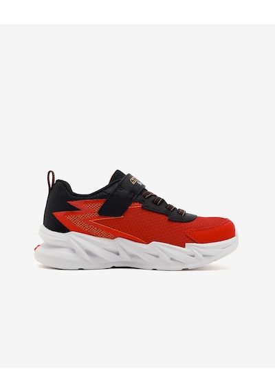 Skechers Lıght-surge Büyük Erkek Çocuk Kırmızı/siyah Işıklı Spor Ayakkabı 400200l Rdbk