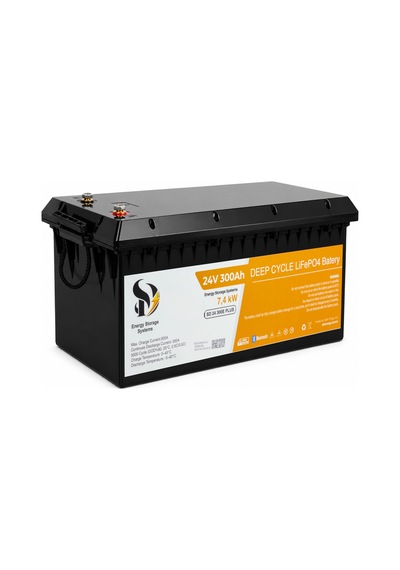 Sd Energy 24v 300ah Plus Eve, Jk Bms 6000dod Bluetooth Lifepo4 Lityum Akü