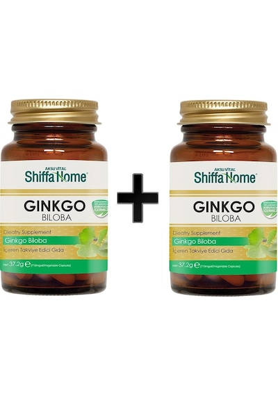 Aksu Vital Shiffa Home Ginkgo Biloba Kapsül 620 MG 60 Kapsül 2 Adet