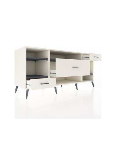 Kronos Konsol 4 Raflı 3 Çekmeceli 176x59x83 Aytaşı-antrasit/aytaşı Antrasit/aytaşı Kronos Konsol 4 Raflı 3 Çekmeceli 176x59x83 Aytaşı-antrasit/aytaşı Antrasit/aytaşı