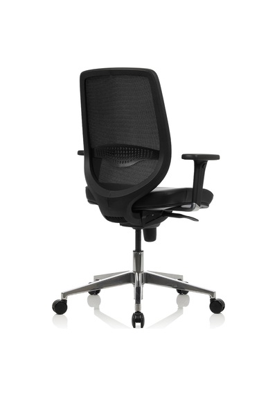 Bürosit Rhyme Alüminyum Ayarlı Kolçaklı Çalışma Koltuğu Suni Deri Bürosit Rhyme Alüminyum Ayarlı Kolçaklı Çalışma Koltuğu Suni Deri
