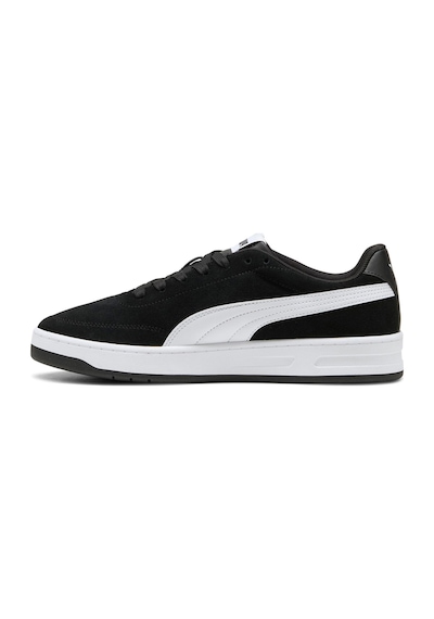 Puma Court Classic Clean Sd Siyah Erkek Sneaker SİYAH-BEYAZ