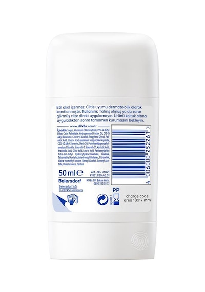 Kadın Stick Deodorant Black&white Authentic 50 Ml,terleme Karşıtı,meyve,çiçek Kokusu,kumaş Koruması