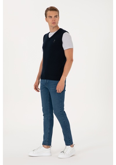 U.s. Polo Assn. Erkek Lacivert Süveter 50316843-vr033 Lacivert