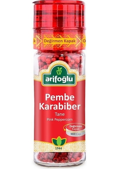 Arifoğlu Acı Kırmızı Karabiber Tane Cam 28 G