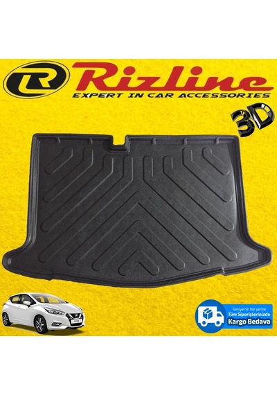 Nissan Micra Bagaj Havuzu 3D Siyah 2019 Sonrası Rizline N11.6748