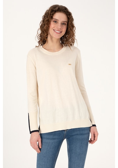 U.S. Polo Assn. U.s. Polo Assn. Kadın Kazak /triko 50308922-vr256 İnci