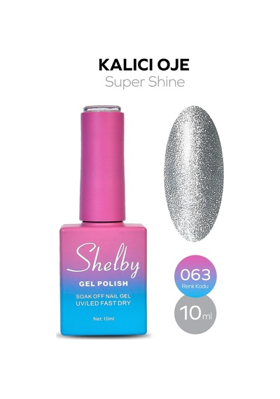 Shelby 10 Ml. A063 Süper Işıltılı Kalıcı Oje