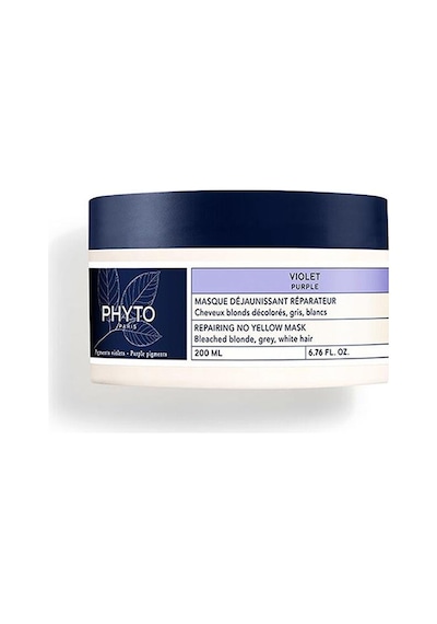 Phyto Purple Repairing No Yellow Mask - Mor Maske - 200 Ml