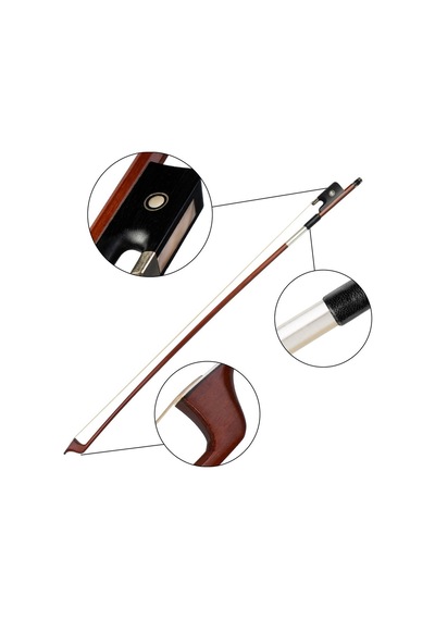 Tonal Vbce100 4/4 Abanoz Topuk Çello Yayı Brazilwood