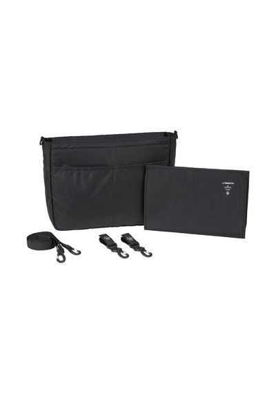 Lassig Mix Multi Bag Bebek Arabası Organizer Çanta Black Çok renkli