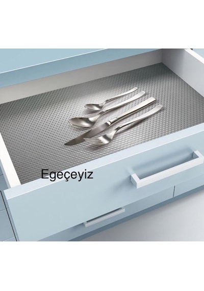 Şeffaf Kaydırmaz Dolap Çekmece Ve Raf Örtüsü En 60 Cm