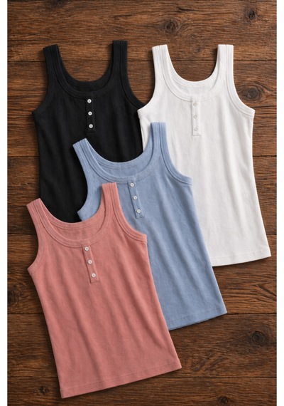 Demirsa Boutique Kadın Kaşkorse Atlet 4 Lü Set Geniş Askılı Pamuklu Esnek Fitilli Atlet Dekoratif Düğmeli Siyah, Beyaz, Gül Kurusu, Mavi Beyaz Demirsa Boutique Kadın Kaşkorse Atlet 4 Lü Set Geniş Askılı Pamuklu Esnek Fitilli Atlet Dekoratif Düğmeli Siyah, Beyaz, Gül Kurusu, Mavi Beyaz