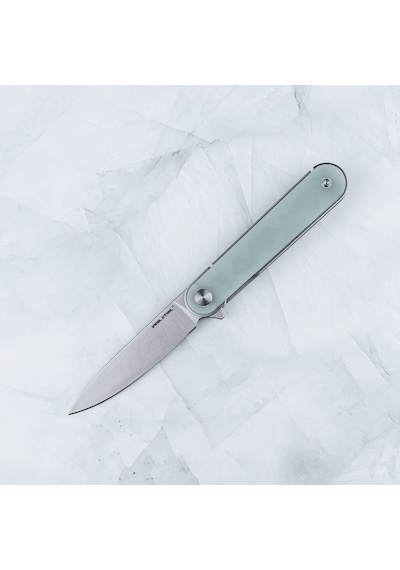 Real Steel Iris Flipper G10 Sap 12c27 Çelik Kamp Çakısı 8061an Kum