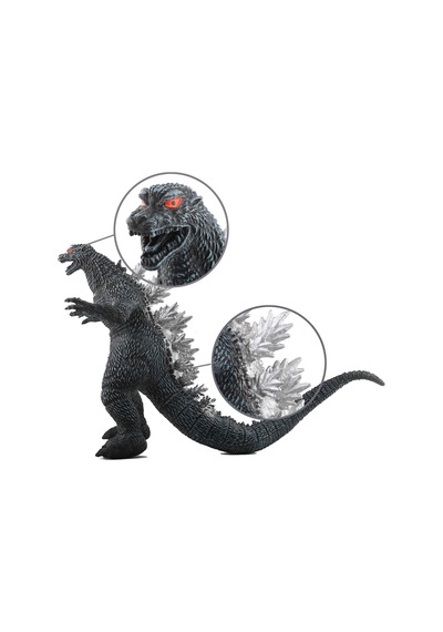 2'li Godzilla Aksiyon Figürü Seti 20 Cm Yumuşak Dokulu Karakter Oyuncak Çocuklara Özel Hediye 2 Adet