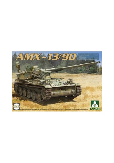 1/35 Fransız Hafif Tankı Amx-13/90 Maketi, Takom 2037