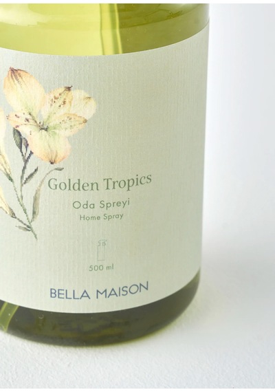 Bella Maison Golden Tropics Oda Spreyi Yeşil 500 Ml Portakal Çiçeği