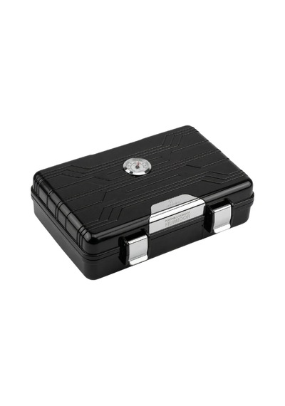 Firebird Seyahat Tipi 10 Parlak Siyah Humidor Puro Kutusu