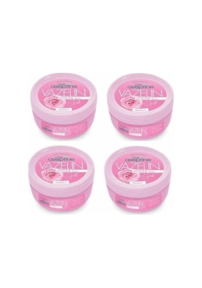 Cıre Aseptıne Cire Aceptine Gül Vazelin 150 Ml X 4 Adet Acai Üzümü