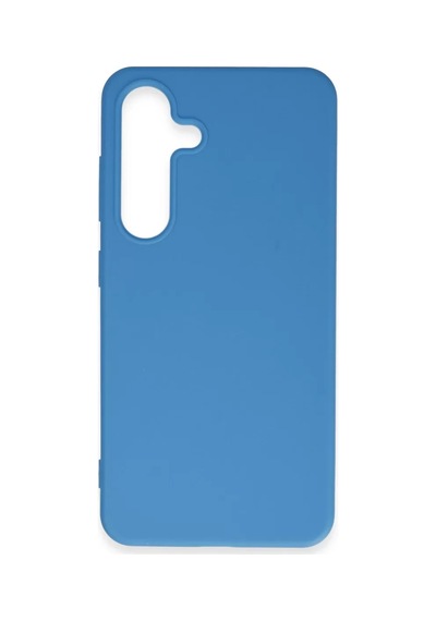 Newface Samsung Galaxy S24 Plus Kılıf First Silikon - Mavi