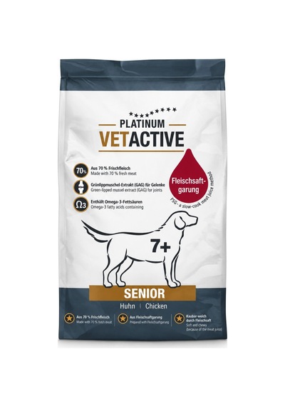 Platinum Vetactive Senior Tavuklu Yaşlı Köpek Maması 1.5 Kg
