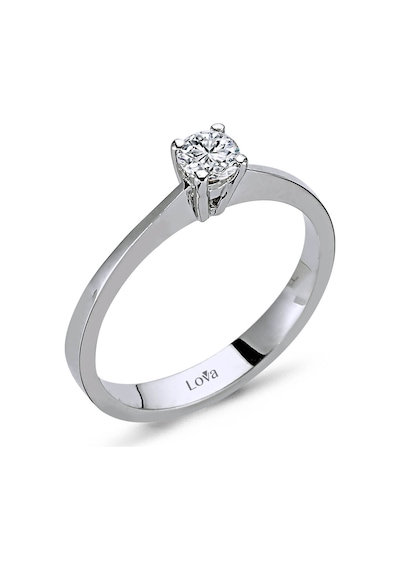 Lova H Renk 0,23 Karat Pırlanta Tektaş Yüzük - 1030062