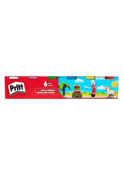 Pritt Oyun Hamuru 6 X 100 G - 3 Adet Tarı