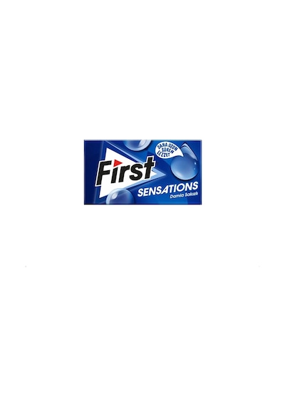First Sensations Damla Sakızı Aromalı Şekersiz Tatlandırıcılı Sakız 3'lü