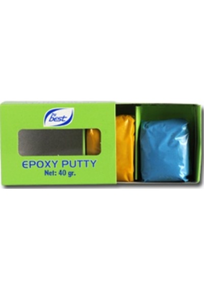 Bybest Epoxy Putty Plastik Çelik Macun Yapıştırıcı 40 Gr.